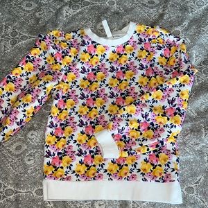 Janie and Jack girl’s sweatshirt. Puffed sleeve